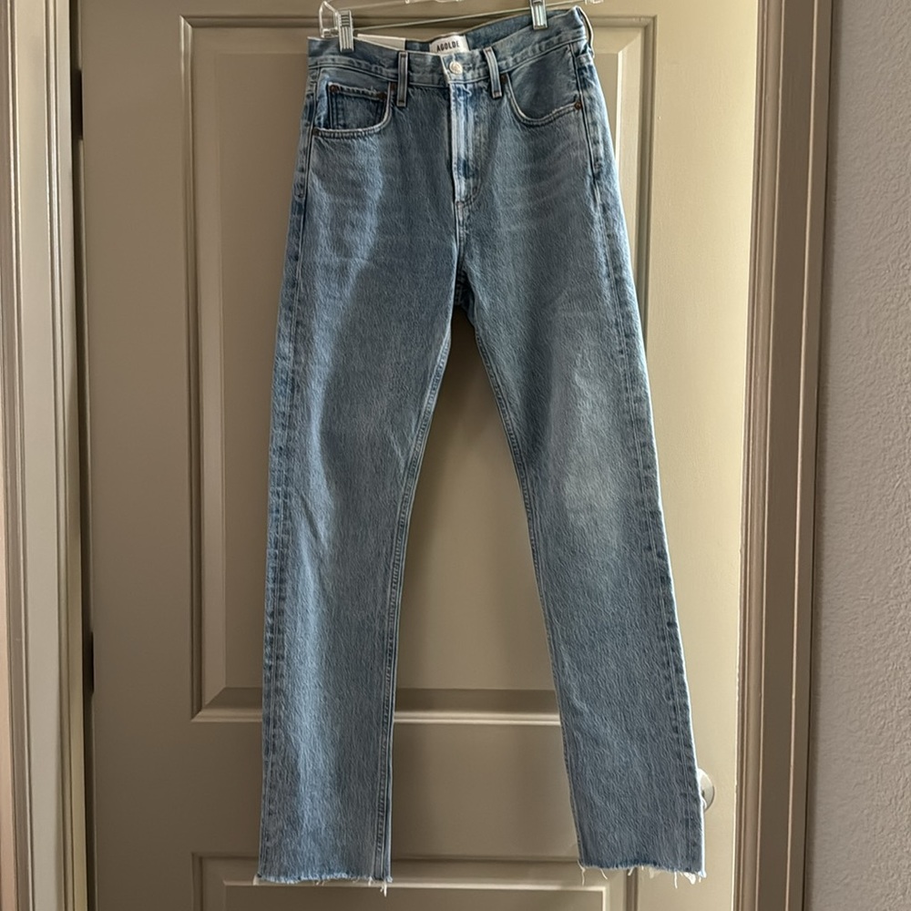 AGOLDE Cherie High Rise Straight - Size 25